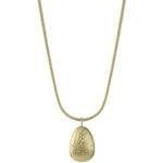 Collar Viceroy Acero Dorado  Gota Laura Escanes 14459C01012