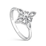 Anillo Plata de Ley Nudo de Bruja 14mm Ref : 9116158