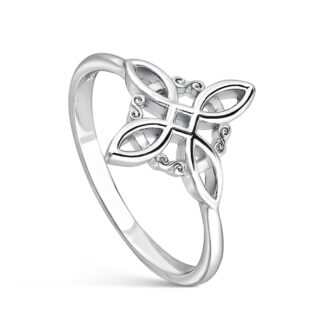 Anillo Plata de Ley Nudo de Bruja 14mm Ref : 9116158