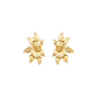 Pendientes Luxenter Acabados en Oro Amarillo 18K SGEW52700